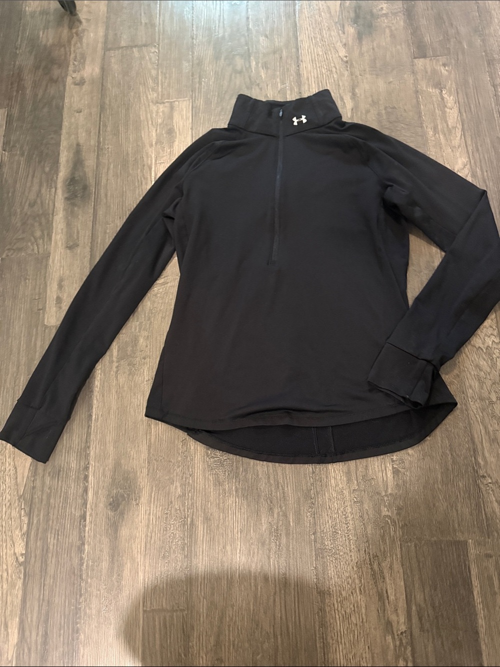 Under Armour Black Half-Zip Athletic Pullover